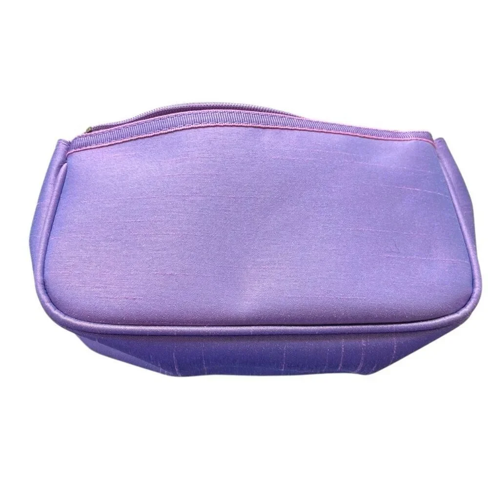 Estee Lauder, small purple cosmetic pouch